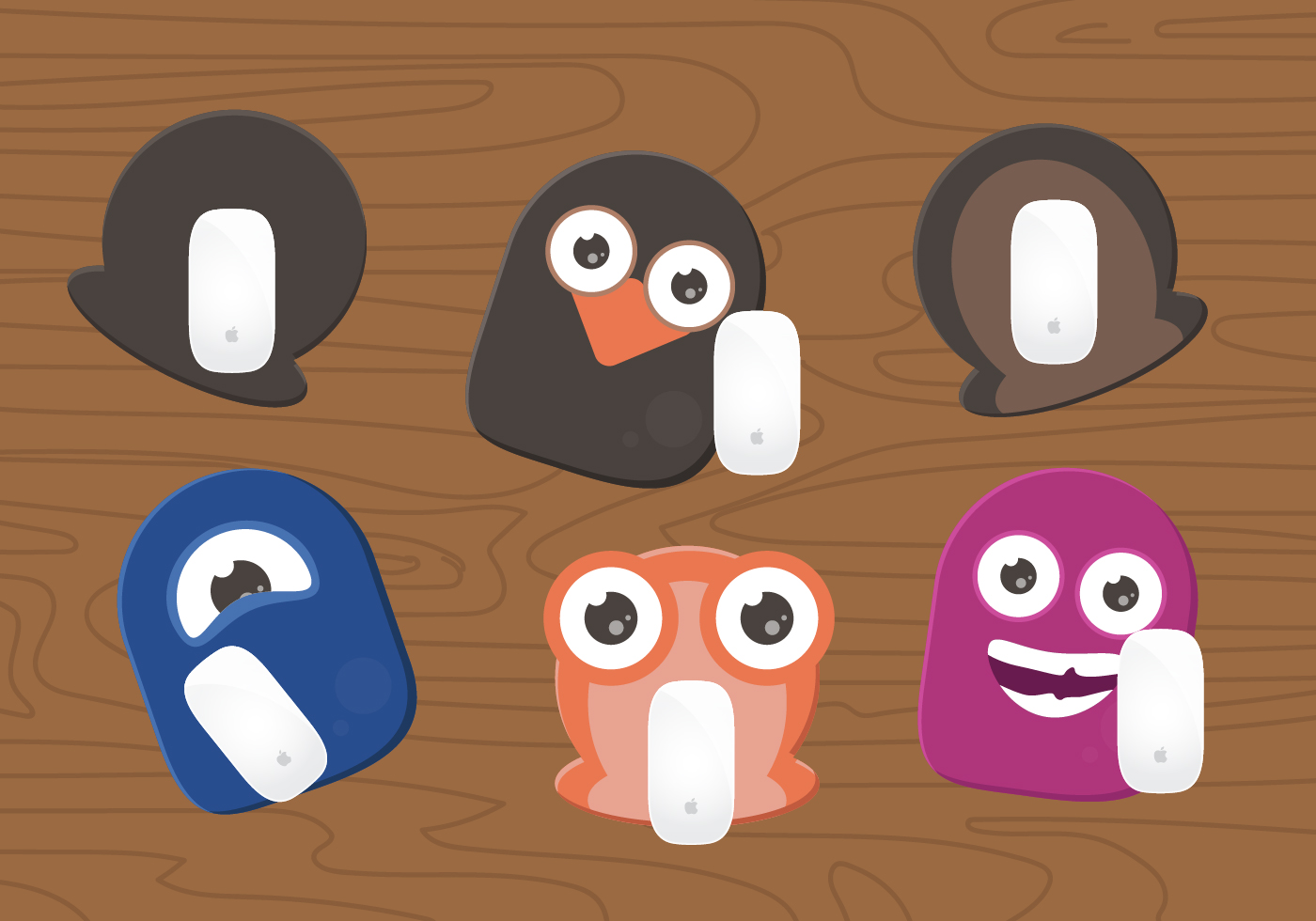 FREE CUTE MOUSE PAD VECTOR 111679 Vector Art at Vecteezy