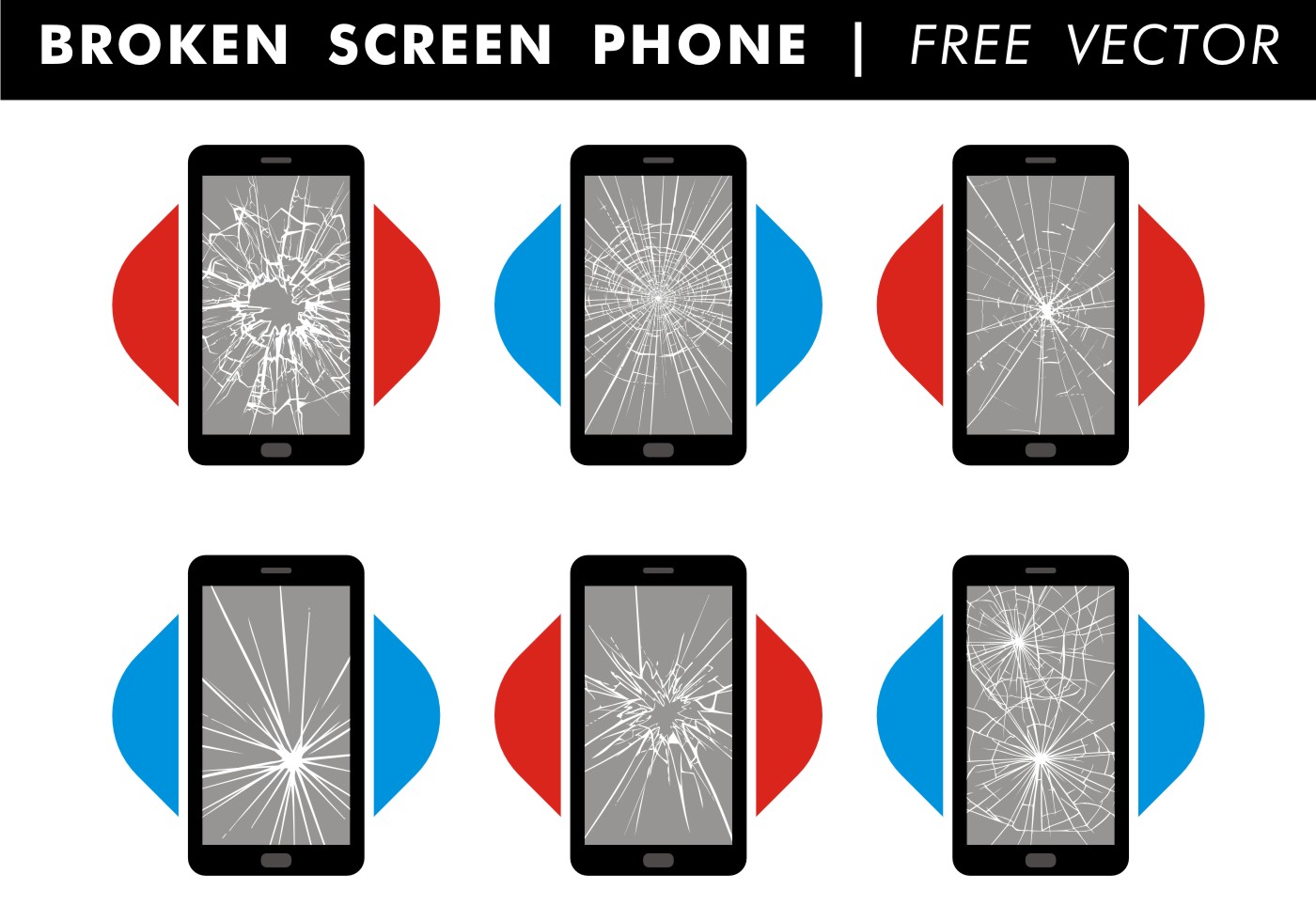 lcd panel phone broken free sample