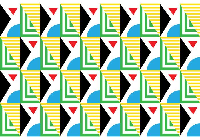 Seamless Retro Bauhaus Seamless Retro Bauhaus