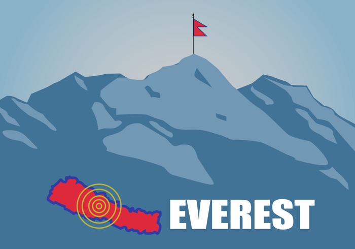 Free Flat Everest Vector