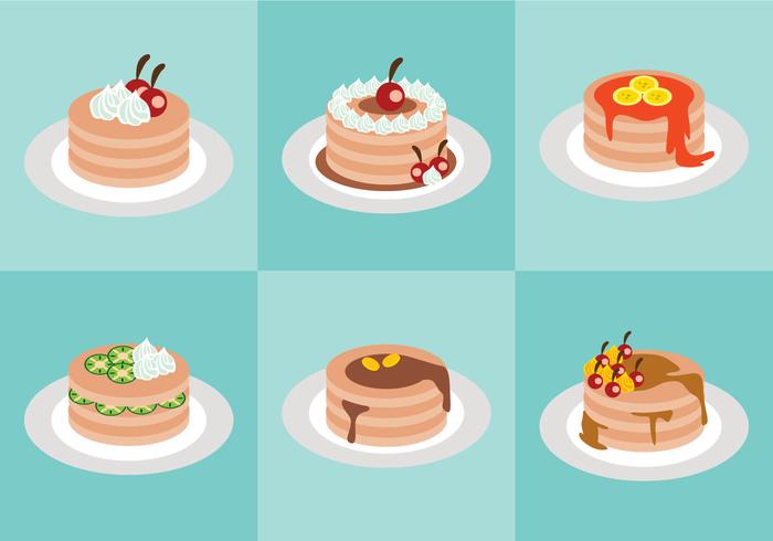 Sweet Pancake Vector