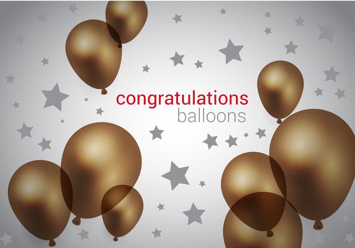 Free Brown Balloons Vector