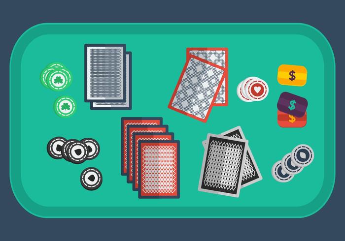 Poker Card Vector Set Poker Card Vector Set