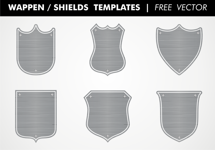 Wappen  Shields Templates Free Vector