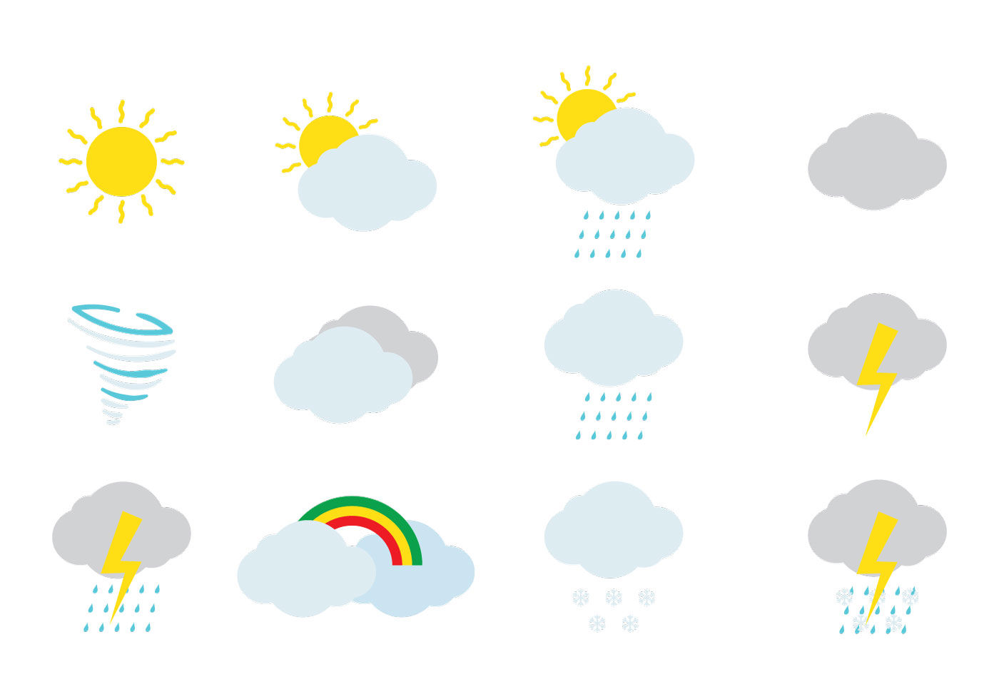 Weather Icon - Download Free Vectors, Clipart Graphics ...