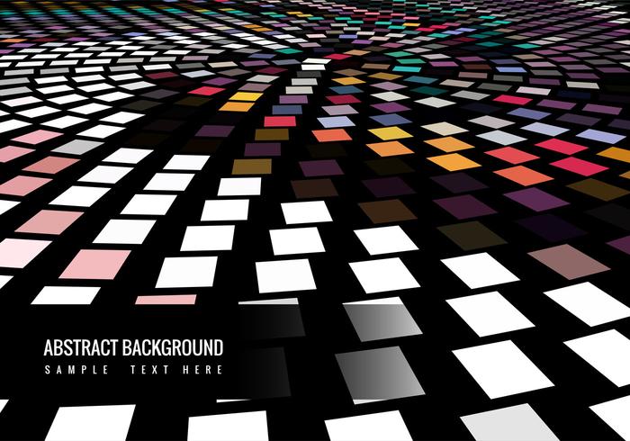 Vector Colorful Mosaic Background