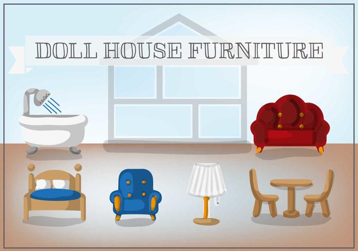 dolls house sofa and chairs