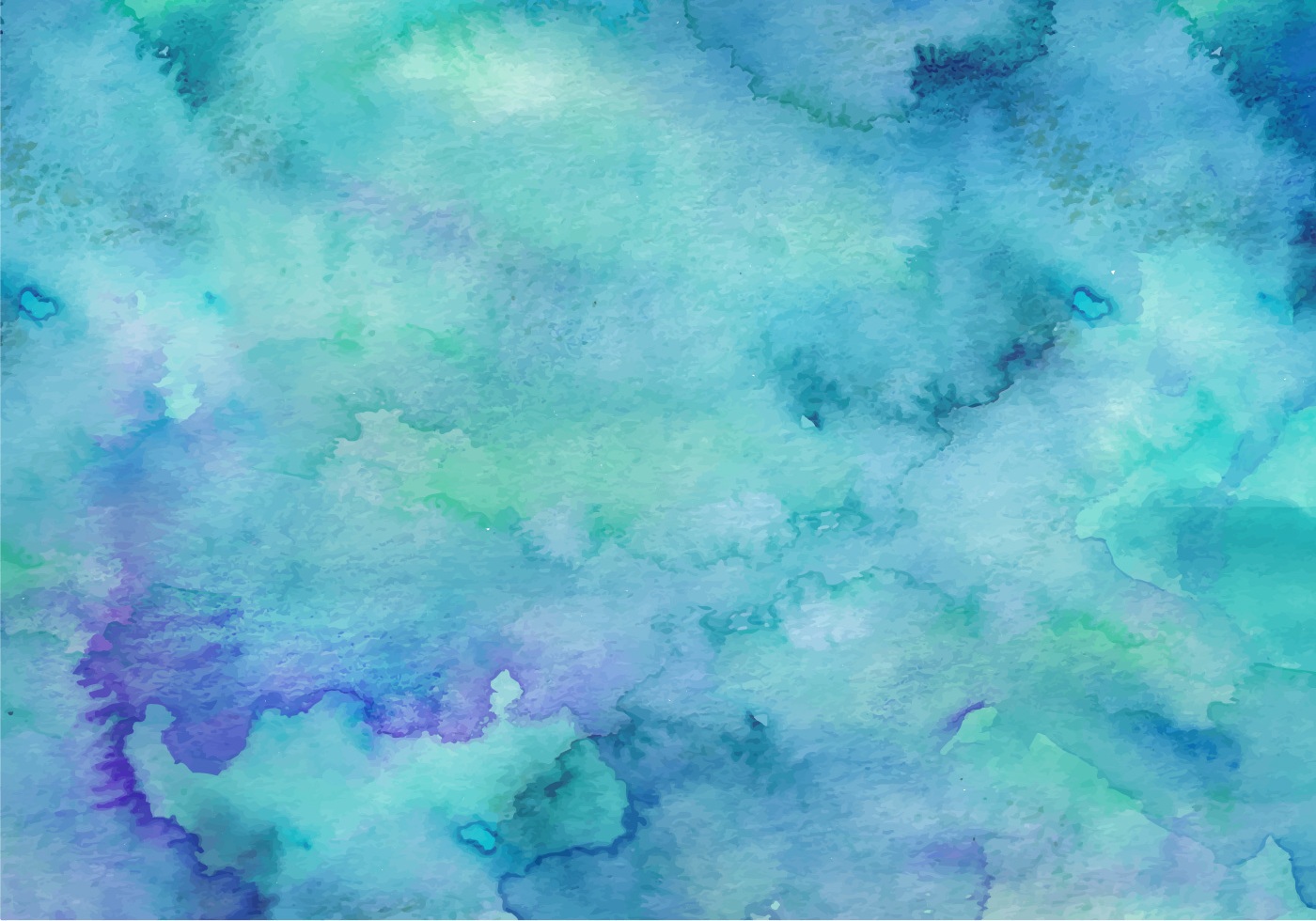 Teal Vector Watercolor Background - Download Free Vectors ...