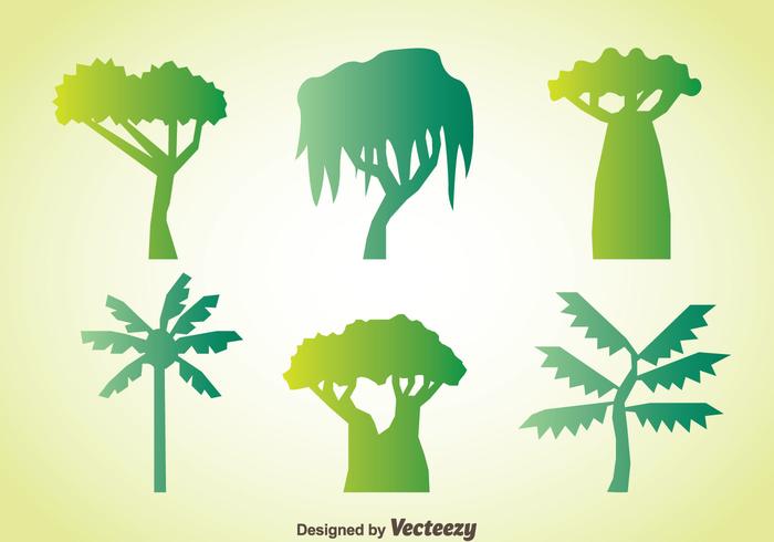 Tree Collection Vector