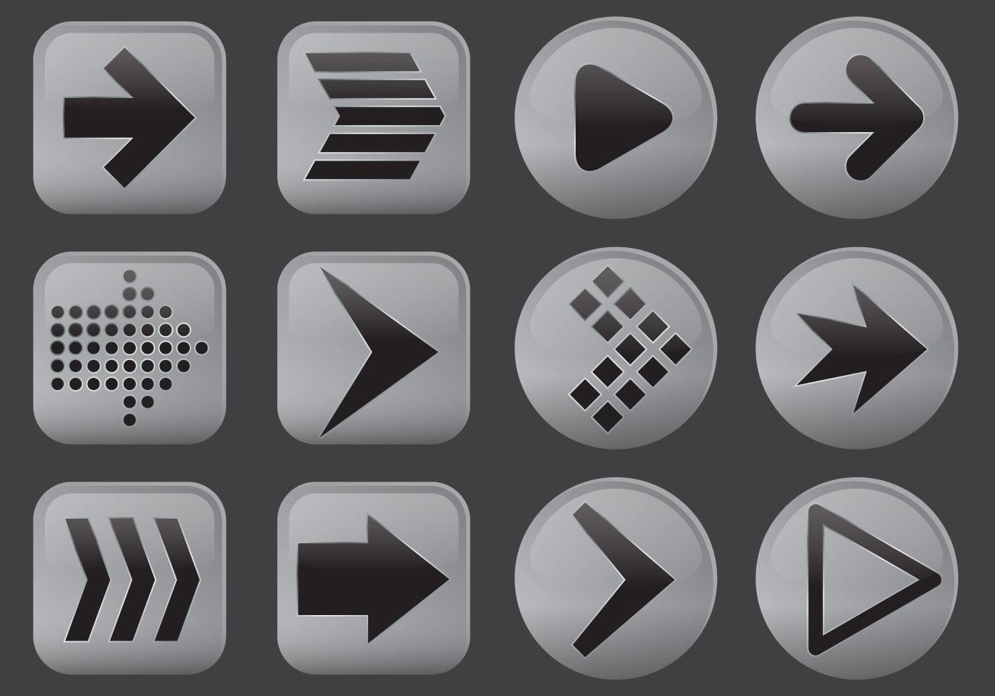Arrows Buttons 112182 Vector Art at Vecteezy