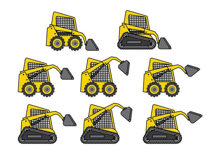 Skid Steer Vector