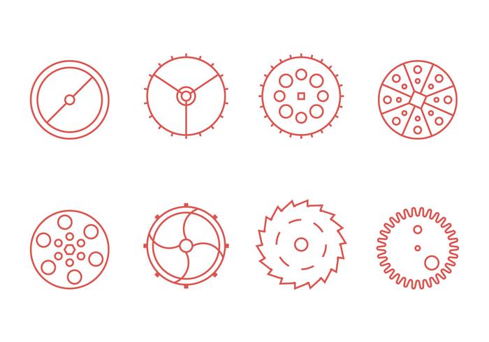 Free Clock Parts Vector Graphic 3