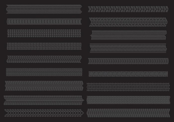 Tire Marks Vectors