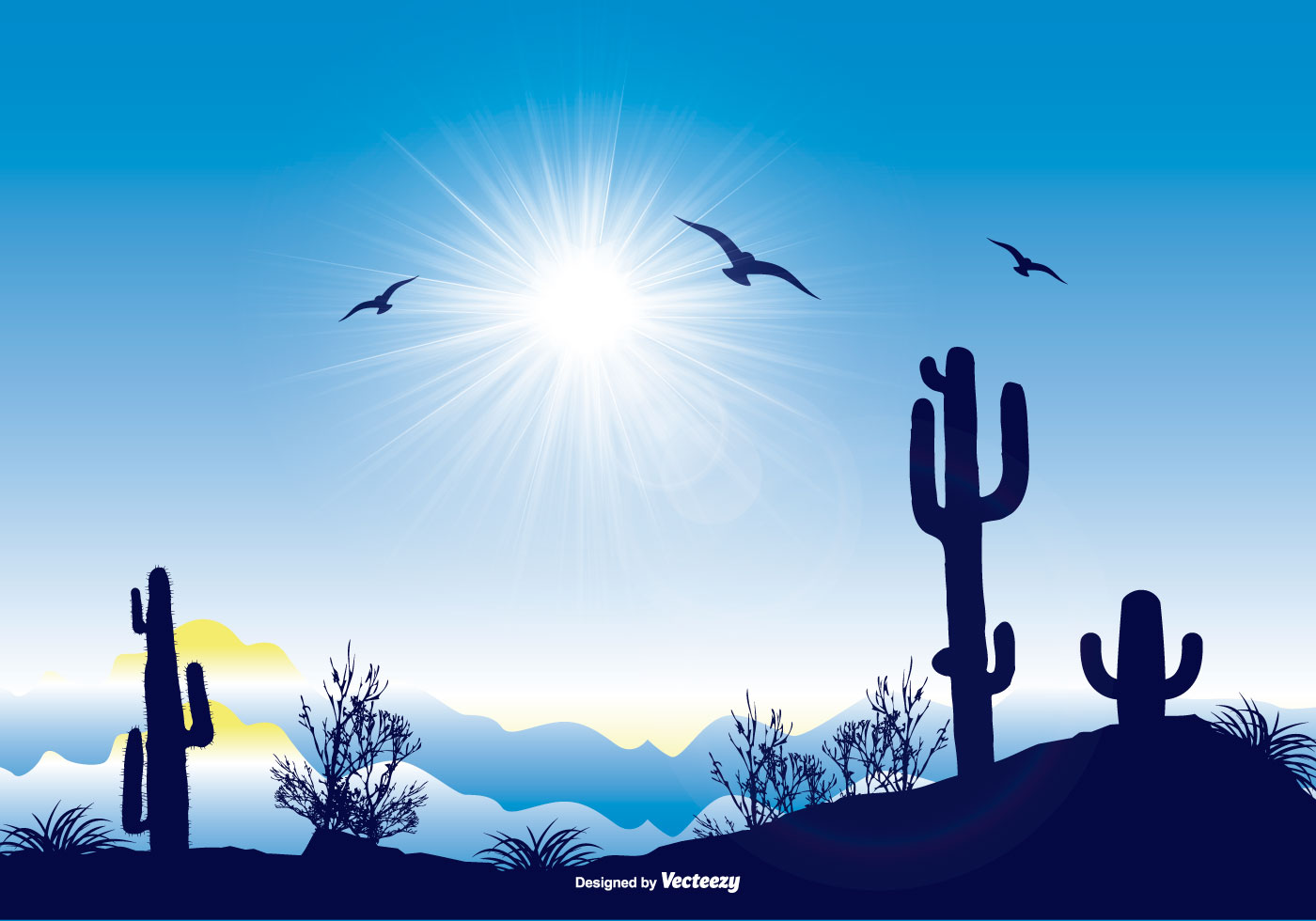 Beautiful Landscape Scene 112253 Vector Art at Vecteezy