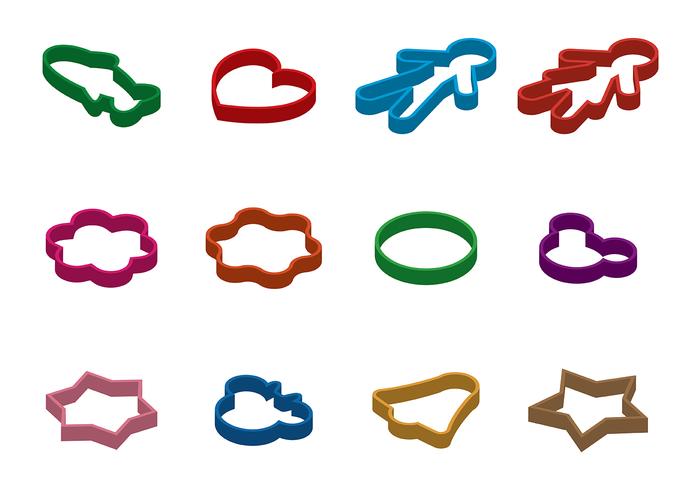 Free Cookie Cutter Vector Free Cookie Cutter Vector