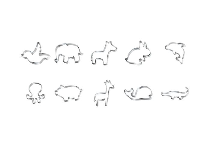 Free Cookie Cutter Vectors