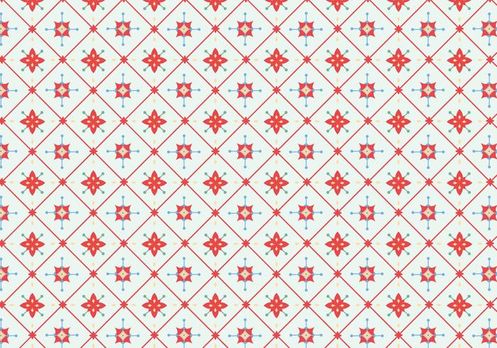Tile Floral Pattern vector