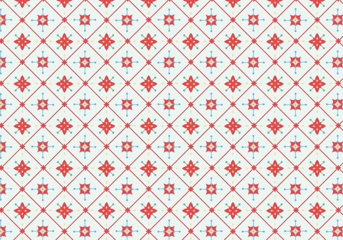 Tile Floral Pattern vector