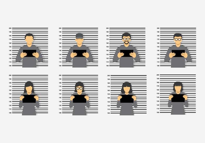 Free Mugshot Vector