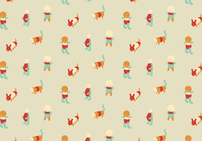 Character Colorful Pattern Character Colorful Pattern