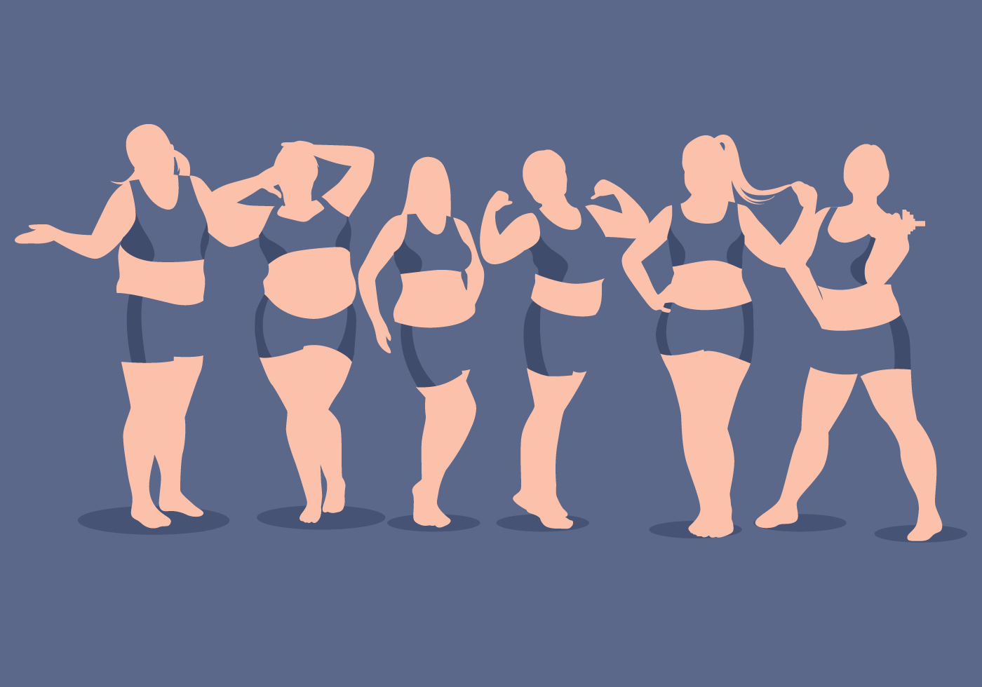Download Full Figured Woman Vector 112499 Vector Art at Vecteezy