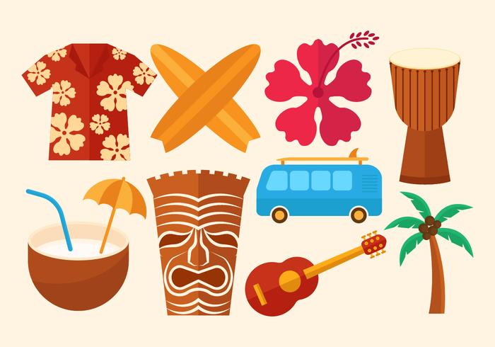 Free Hawaii Vector Icons Free Hawaii Vector Icons