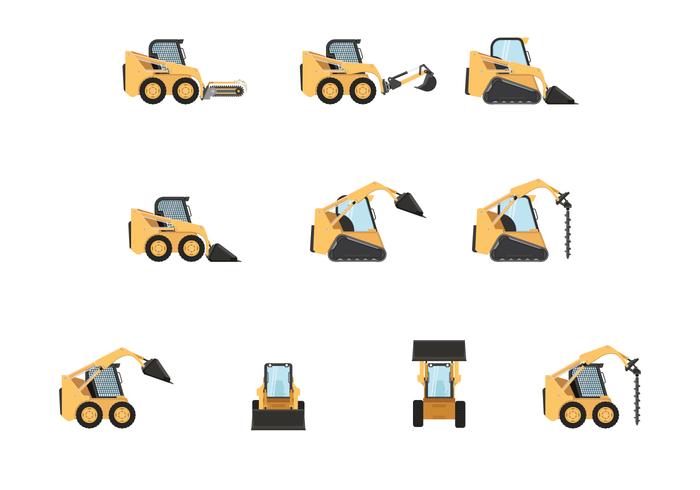 Free Skid Steer Vectors