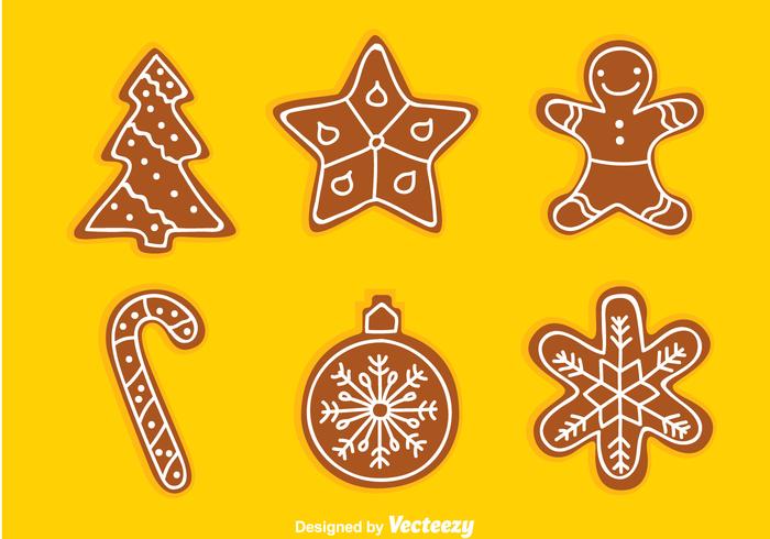 Gingerbread Set Vector