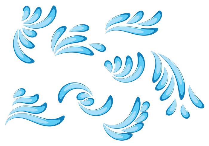 Agua Water Icon Vector