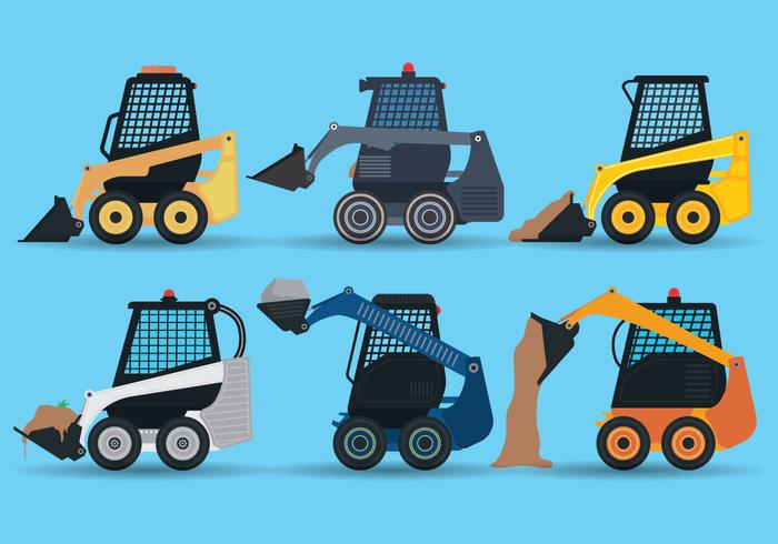 Skid Steer Vector