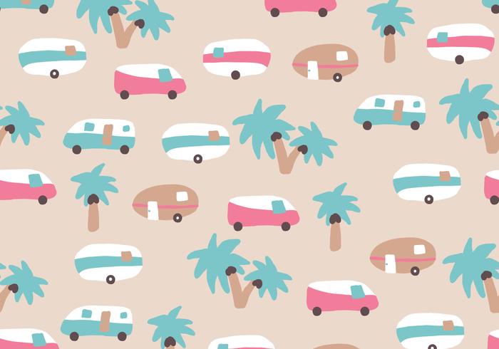 Caravan Pattern Vector Caravan Pattern Vector