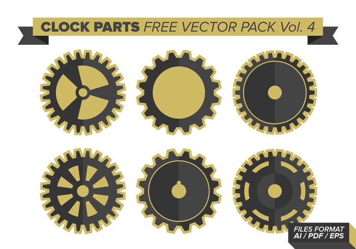 Clock Parts Free Vector Pack Vol. 4 Clock Parts Free Vector Pack Vol. 4