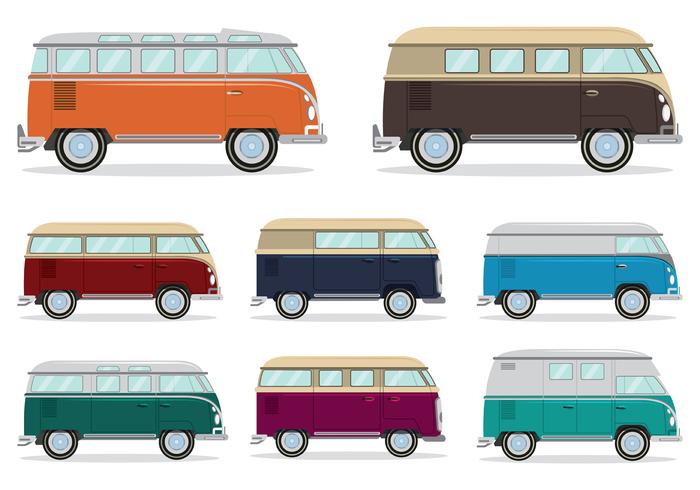 Volkswagen Camper Bus Vector Volkswagen Camper Bus Vector