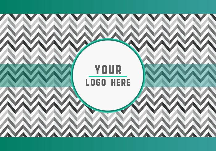 Free Gray Geometric Logo Background vector