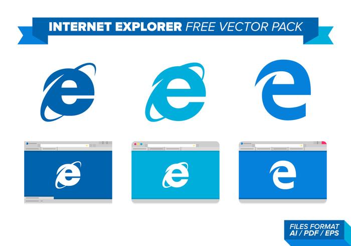 Internet Explorer Free Vector Pack Internet Explorer Free Vector Pack