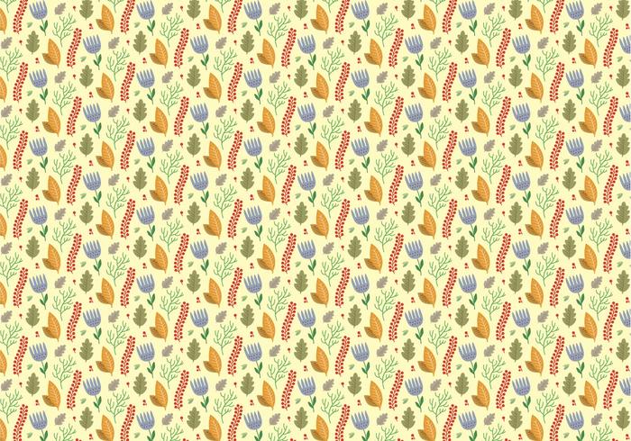 Plants Flowers Pattern Plants Flowers Pattern