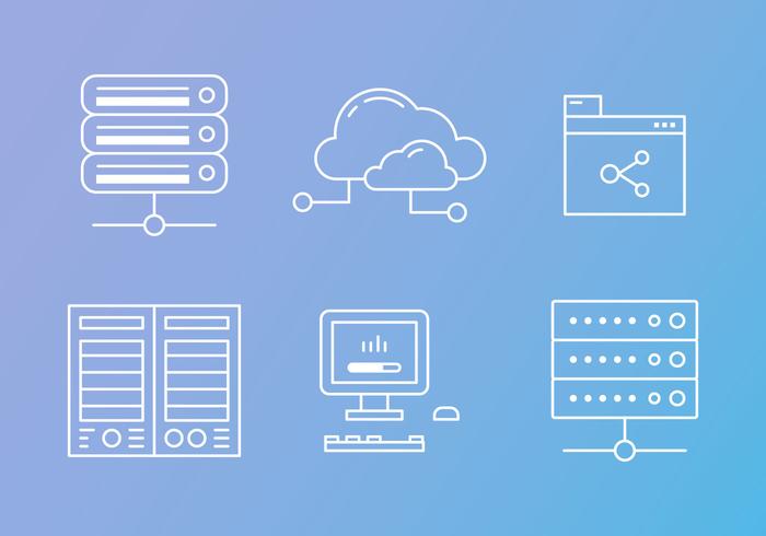 Free Server Rack Vector Gráfico 1