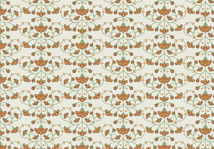 Fondo de patrón de flores vector