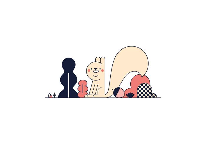 Free Squirrel Vector Free Squirrel Vector