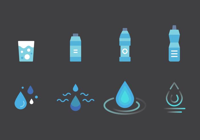 Gráfico vectorial de agua gratis 4 vector