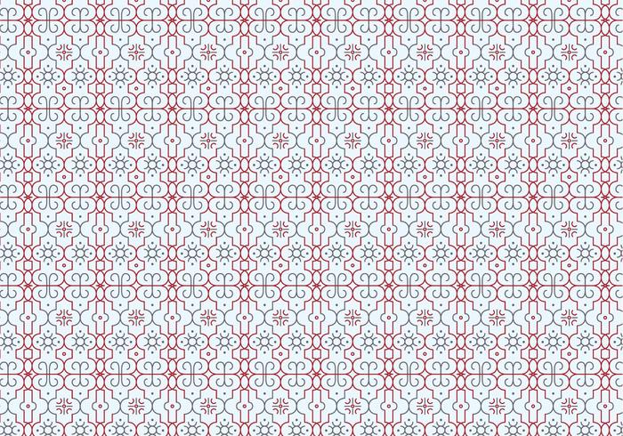 Outlines Decorative Pattern vector