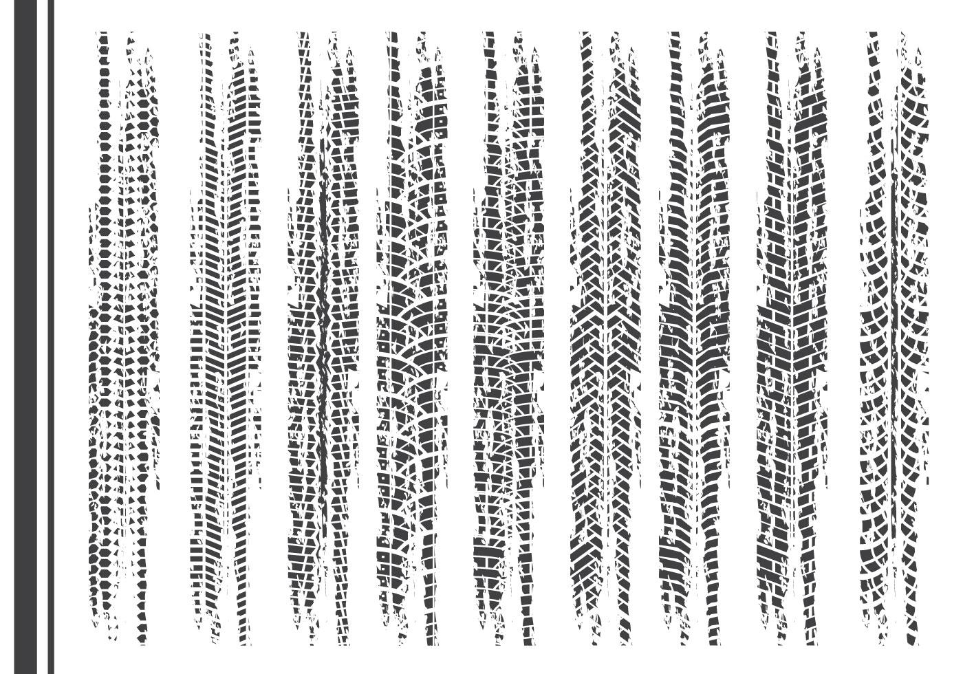 Grunge Tire Marks Vector Pack 112947 Vector Art at Vecteezy