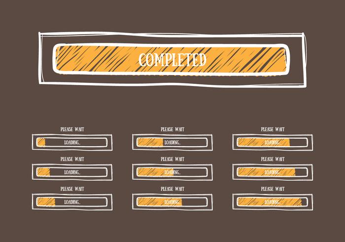 Preloader Sketch vector