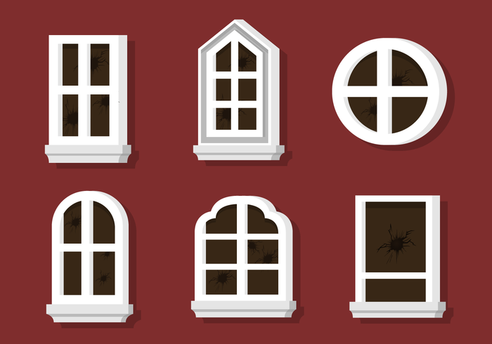 Broken Window Vectors Broken Window Vectors