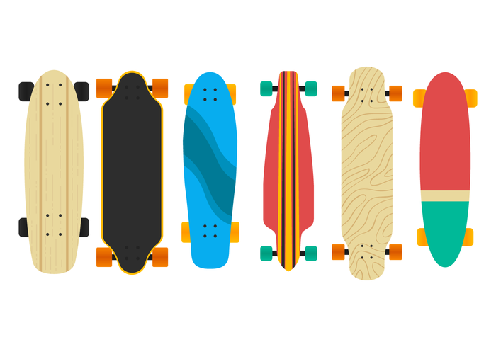 Longboard Vectors Longboard Vectors