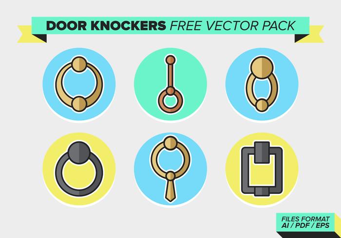 Door Knockers Free Vector Pack Door Knockers Free Vector Pack