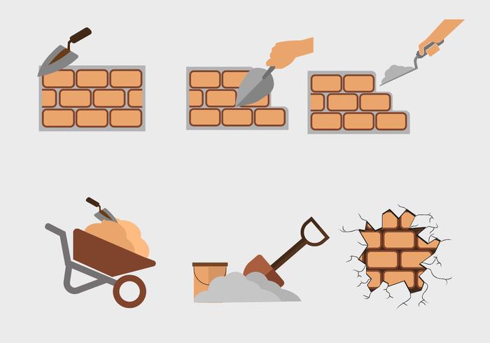 Wall Construction Vector