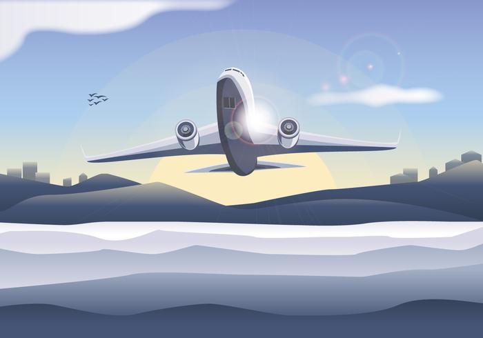 Avion Plane Vector Free