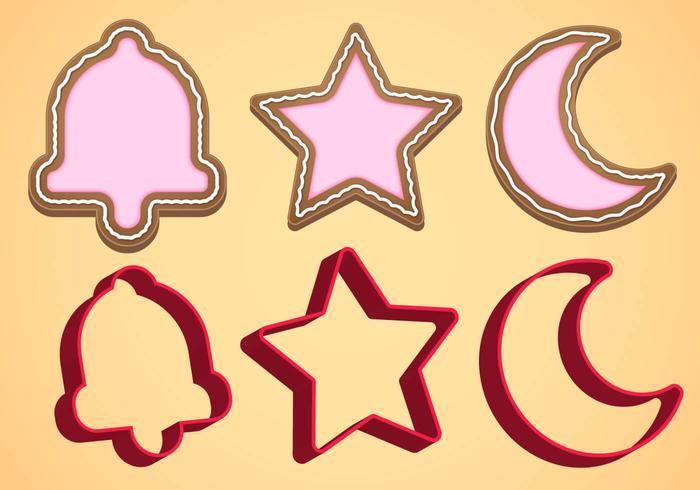 Cookie Cutter Vector Set B Cookie Cutter Vector Set B