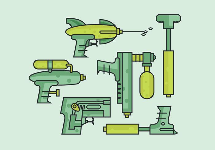 Vector Water Gun